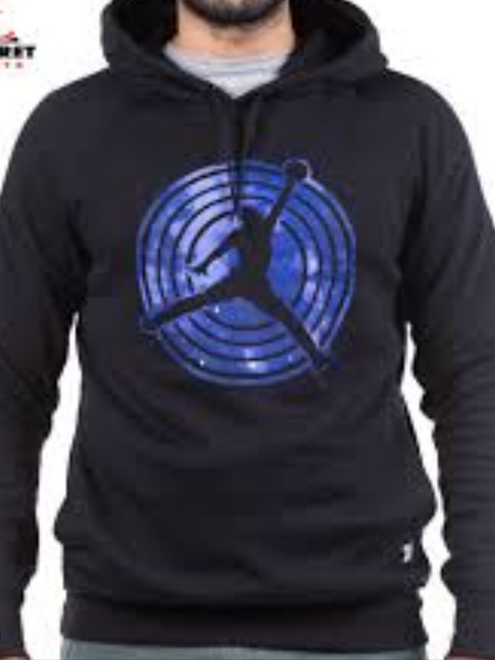 NWT Jordan x Space Jam 20th Anniversary Galaxy Jumpman Hoodie